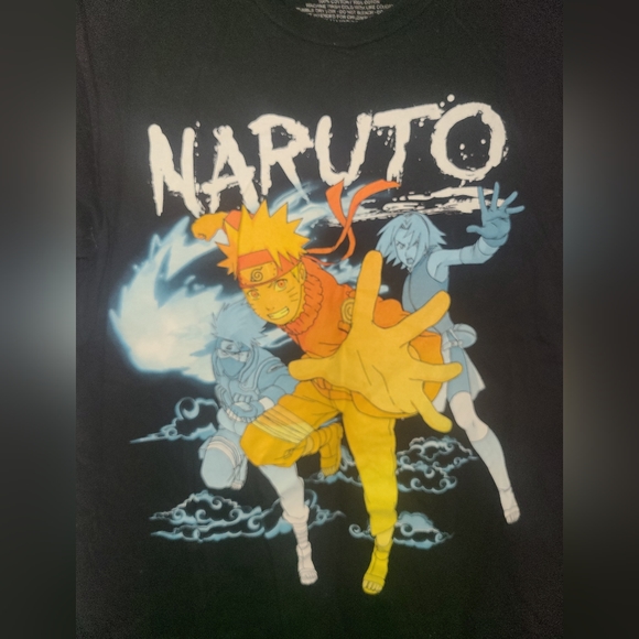 Men's Naruto Shippuden Tee Size Medium - Picture 4 of 4